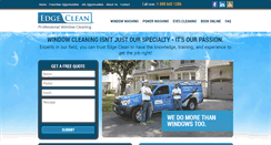 Desktop Screenshot of edgeclean.com